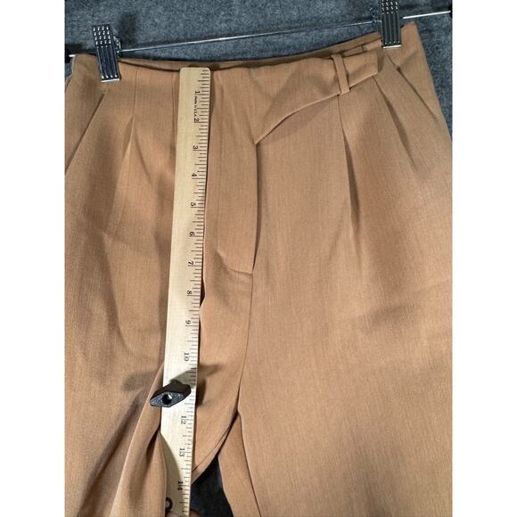 ATOIR Pants Women 2 Brown THE COMET‎ High Waist Slim Leg Trouser Career Office - Picture 5 of 9